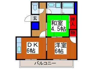 ル．ブランシェの物件間取画像